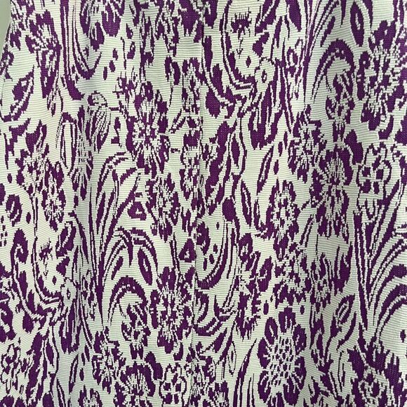 ZARA White and Purple Dress - Picture 5 of 7